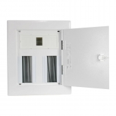 Quadro de Distribuição de Pvc Embutir 16 Disjuntores Din Com Barramento 100A - Cemar#SIMONLEX#