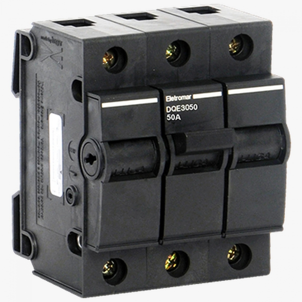 Disjuntor Tripolar Nema B 50A - Eletromar#SIMONLEX#