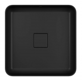 Cuba Slim De Apoio Quadrada 40cm Ébano Fosco - Deca#SIM#