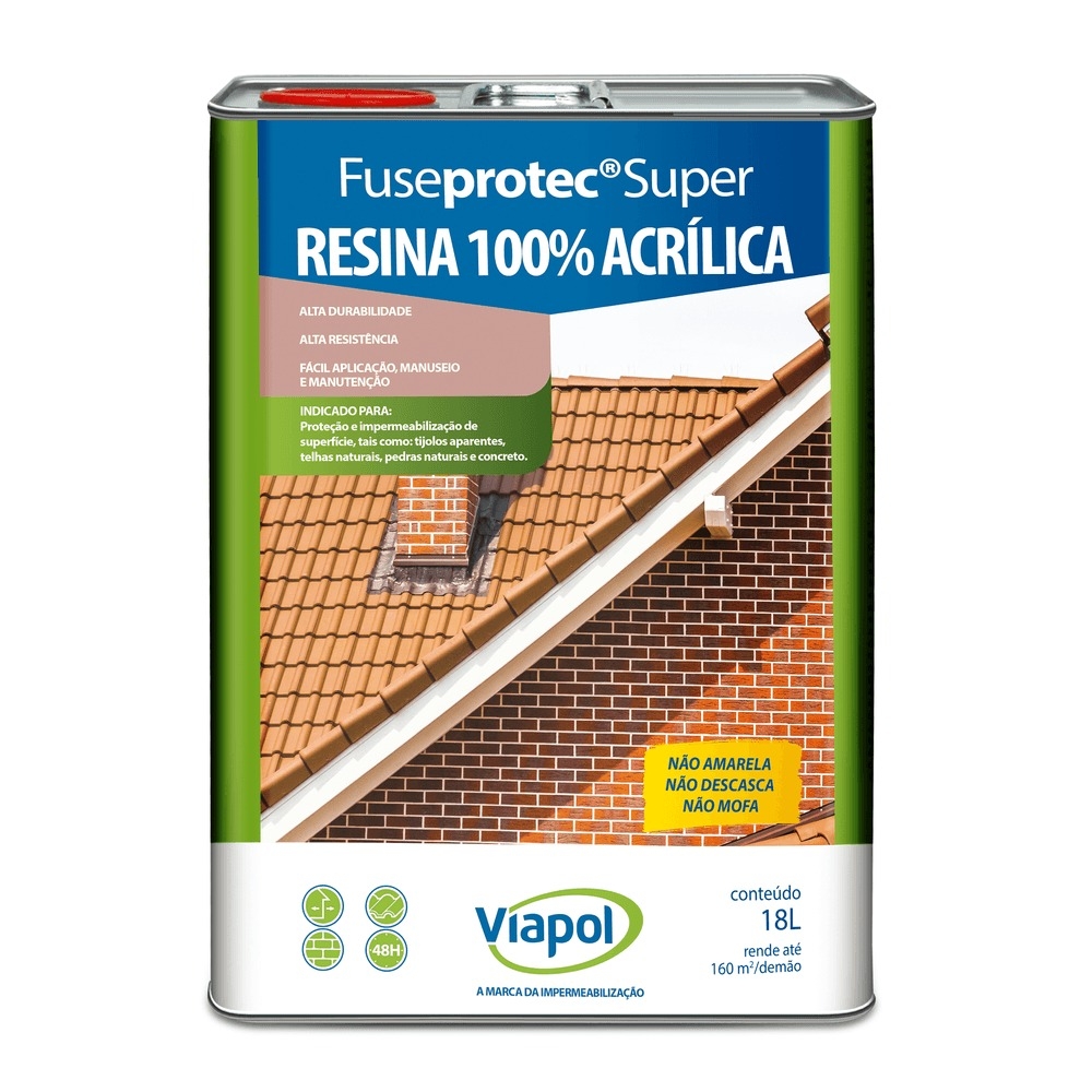 FuseProtec Eco Super Resina Acrilíca Fosco 18l - Viapol#SIMONLEX#