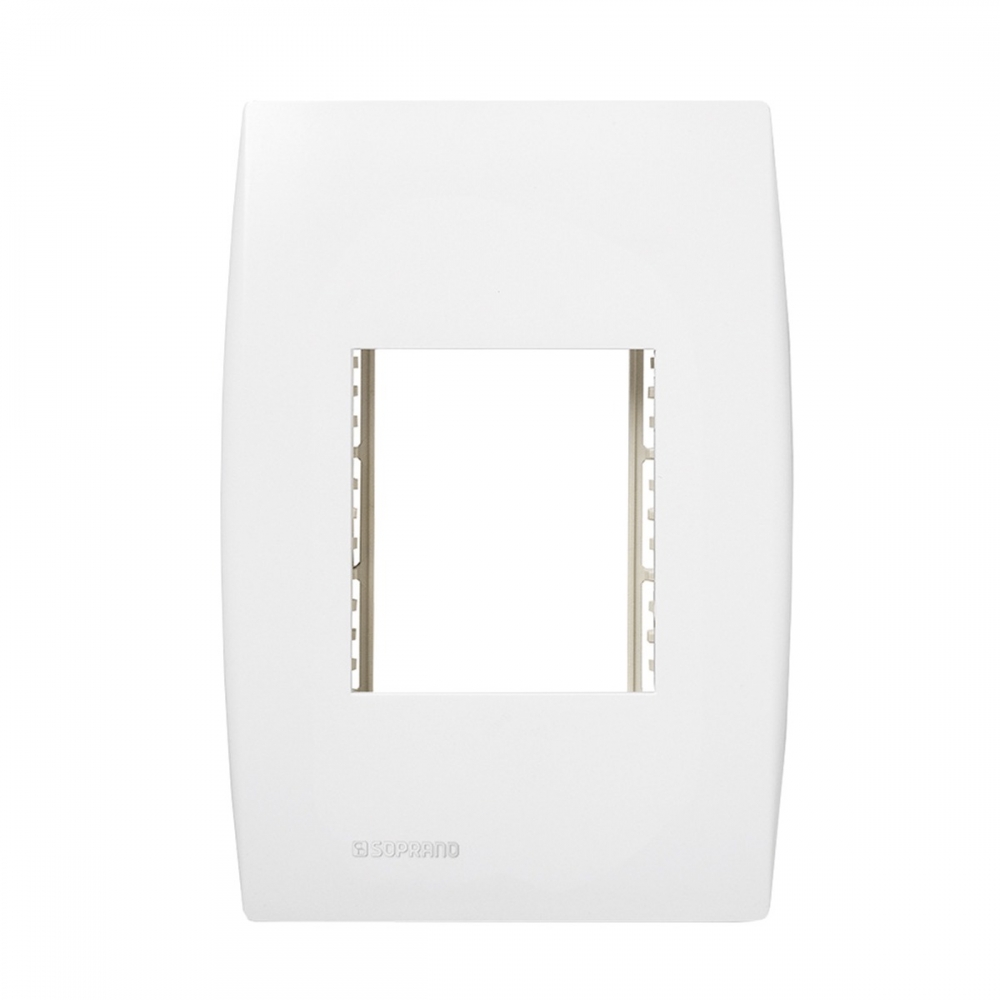 Placa 4x2 2 Modulo Juntos C/Suporte Ilus - Soprano#SIMONLEX#