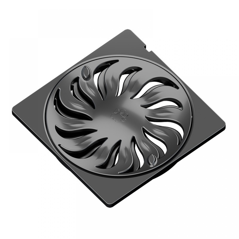 Grelha Abre e Fecha DN100 Quadrada Titânio - Tigre#SIMONLEX#