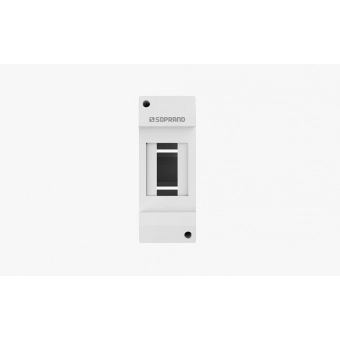Quadro de Distribuição de Pvc Sobrepor 1/2 Disjuntores Din Sem Tampa - Soprano#SIMONLEX#