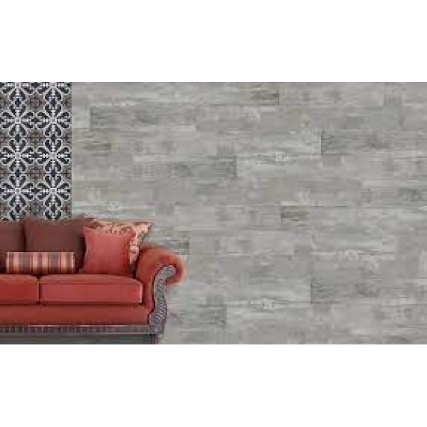 Porcelanato Esmaltado Concreto  20,2 X 86,5 - Caixa com 1,40 m2- Ceusa#SIM#