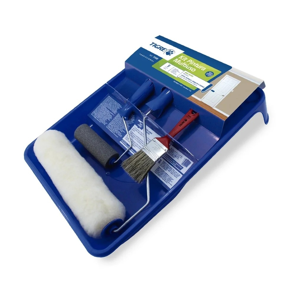 Kit Pintura Pratic 5 Peças - Tigre#SIMONLEX#