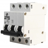 Disjuntor Tripolar 63A Din C 3kA Shb Gii - Soprano#SIMONLEX#
