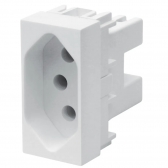 Fame Elegance Modulo Tomada 2P+T PB 20A#SIMONLEX#