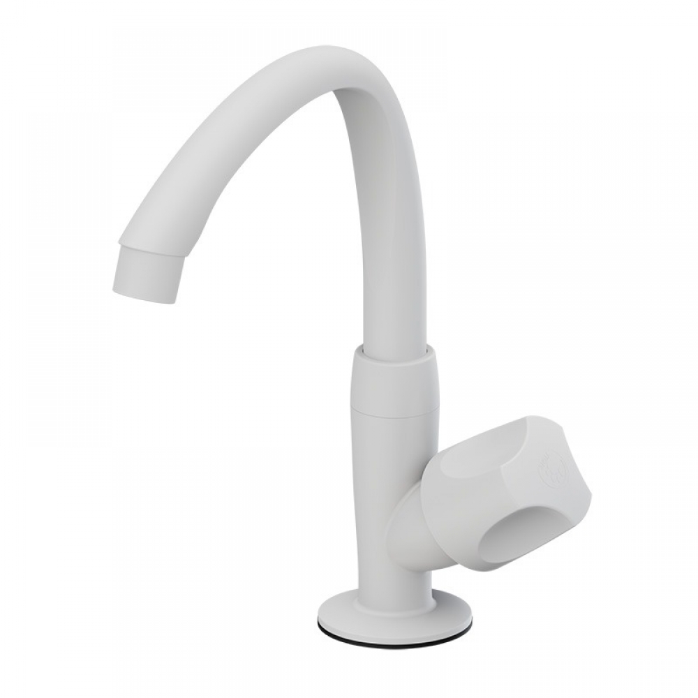 Torneira Lavatório Mesa Alta Móvel Orbe Branca 1/2 - Tigre#SIMONLEX#