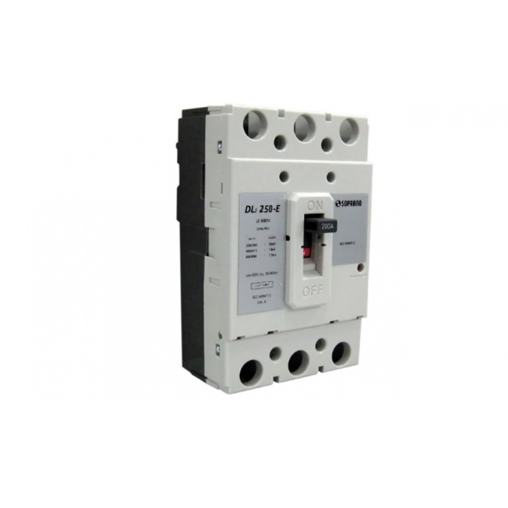 Disjuntor Tripolar 175A 3KA – Soprano#SIMONLEX#