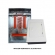 Quadro de Distribuição Acetinado de Chapa Embutir Din P/24 Disjun C/Barr 100A -Moratori#SIMONLEX#