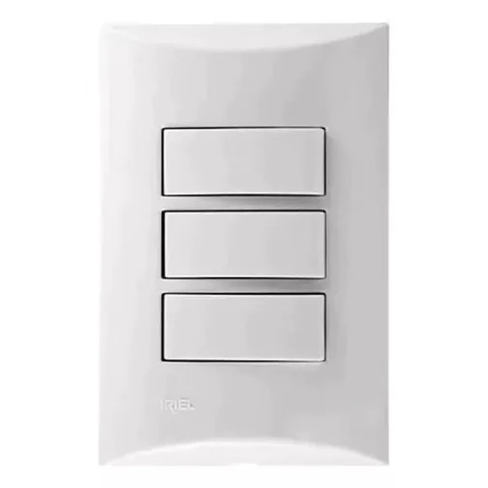 Brava Interruptor 3S Simples 10A - Soprano#SIMONLEX#