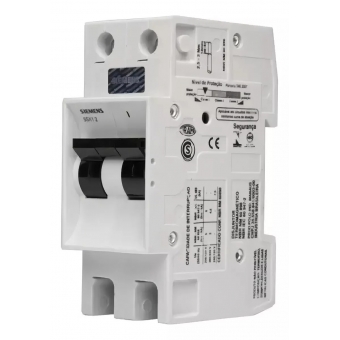 Disjuntor Din B Bipolar 40A 5SX1 - Siemens#SIMONLEX#