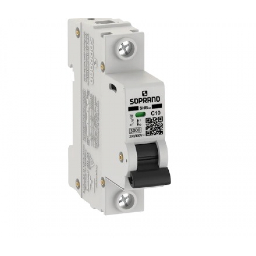 Disjuntor Unipolar DIN 50A 3KA – Soprano#SIMONLEX#