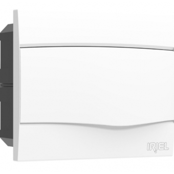 Quadro de Distribuição de Pvc Embutir Branco 24 Disjuntores Sem Barramento - Iriel#SIMONLEX#