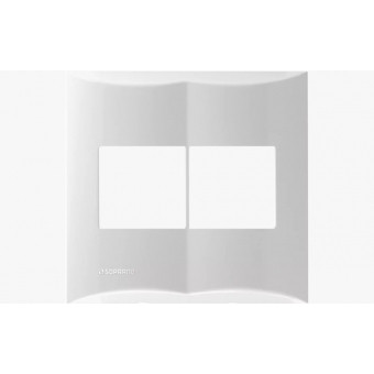 Brava Placa 4X4 2+2 Módulos Juntos Sem Suporte - Soprano#SIMONLEX#