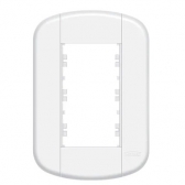 Fame Blanc+ Placa 4X2 03 Módulos#SIMONLEX#