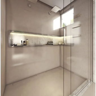 Ralo Linear 60cm Smart Tampa Oculta  - Elleve#SIMONLEX#