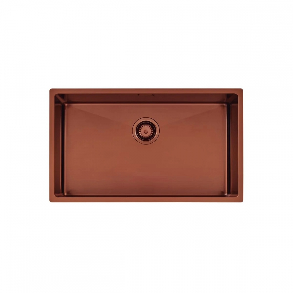 Cuba de Inox Quadrum 70x40x20,5 Rose - Tramontina#SIM#