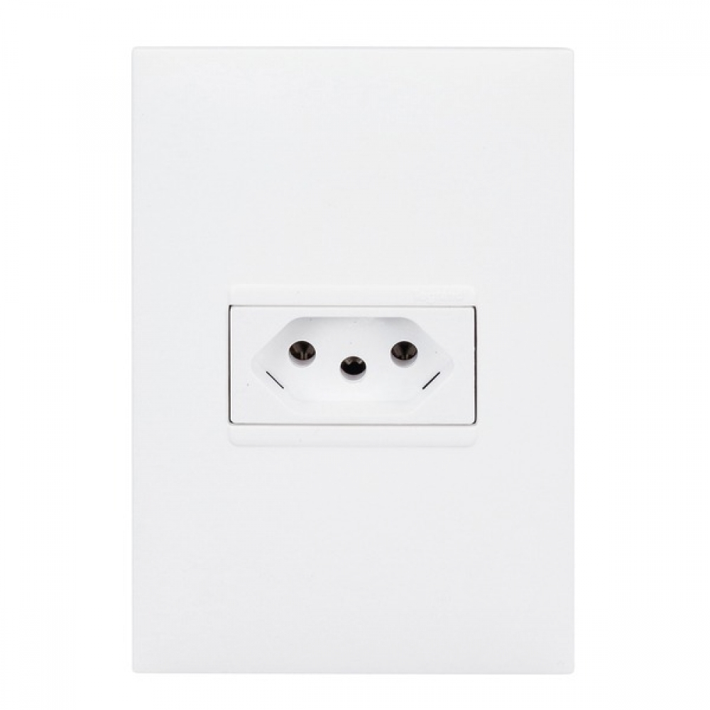 Tomada Branca 2P+T 20A  - Pial plus+#SIMONLEX#