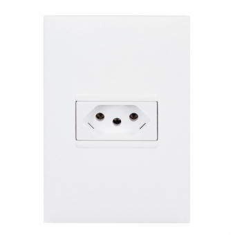 Tomada Branca 2P+T 20A  - Pial plus+#SIMONLEX#