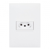 Tomada Branca 2P+T 20A  - Pial plus+#SIMONLEX#