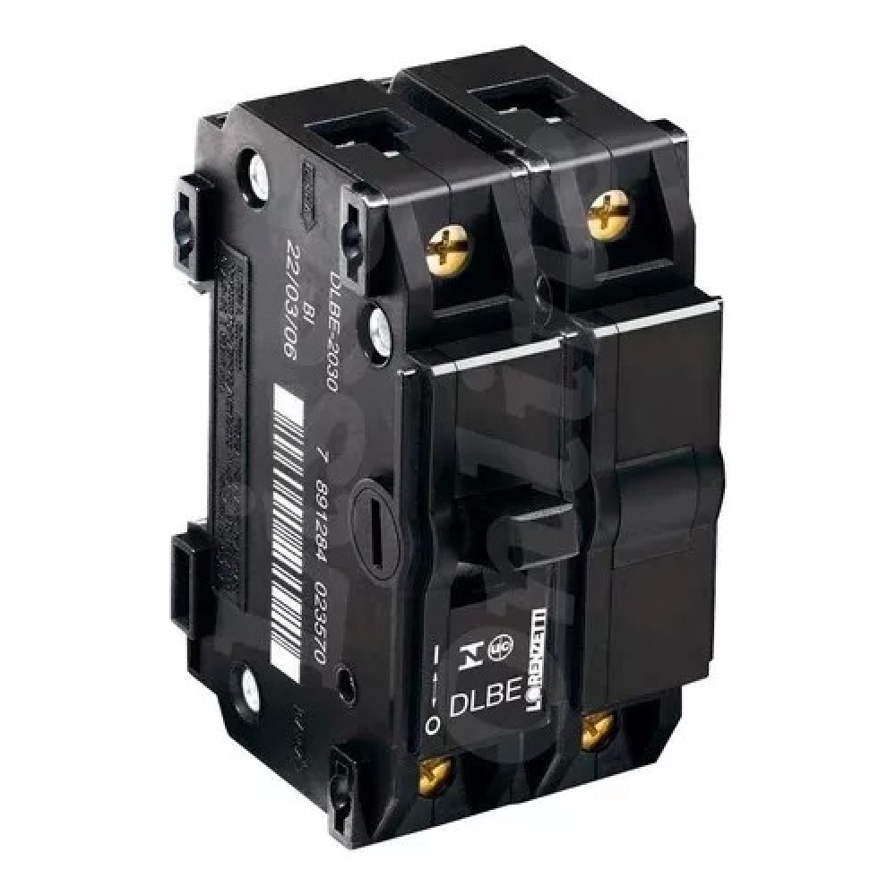Disjuntor Bipolar Nema 25A - Lorenzetti#SIMONLEX#