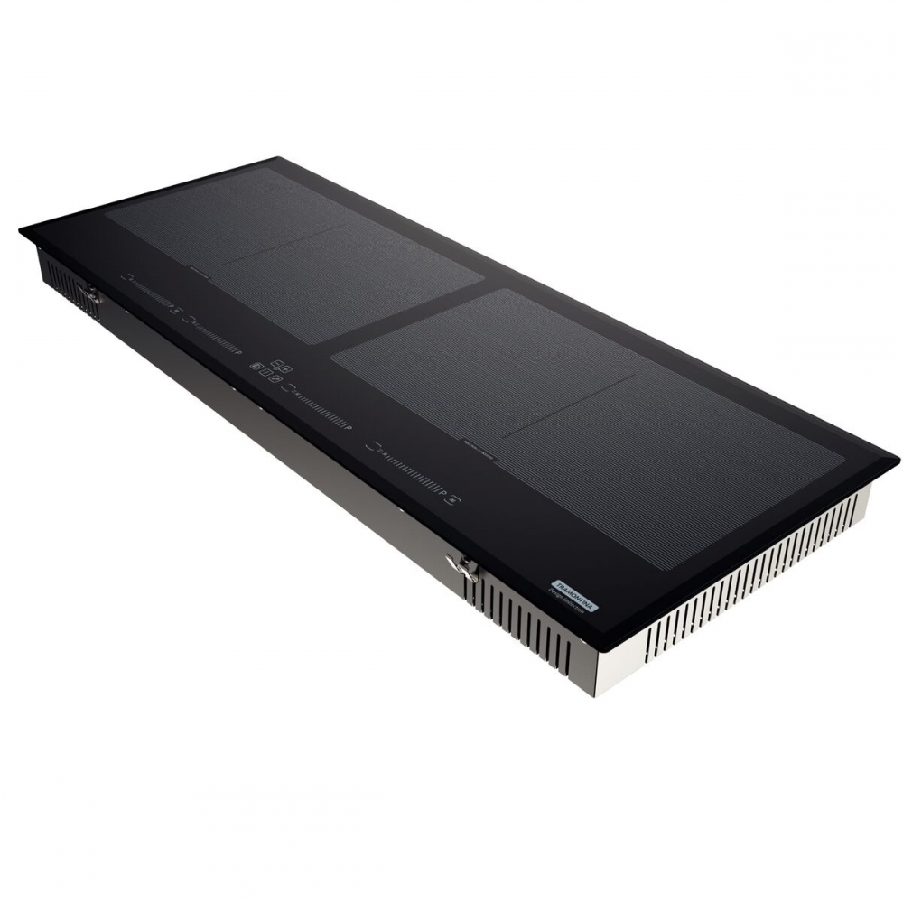 Cooktop por Indução Slim Slider Bridge 4EI 90 em Vidro Preto- TRAMONTINA#SIM#
