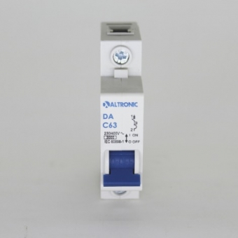 Disjuntor Unipolar Din C 63A 3kA - Tron#SIMONLEX#