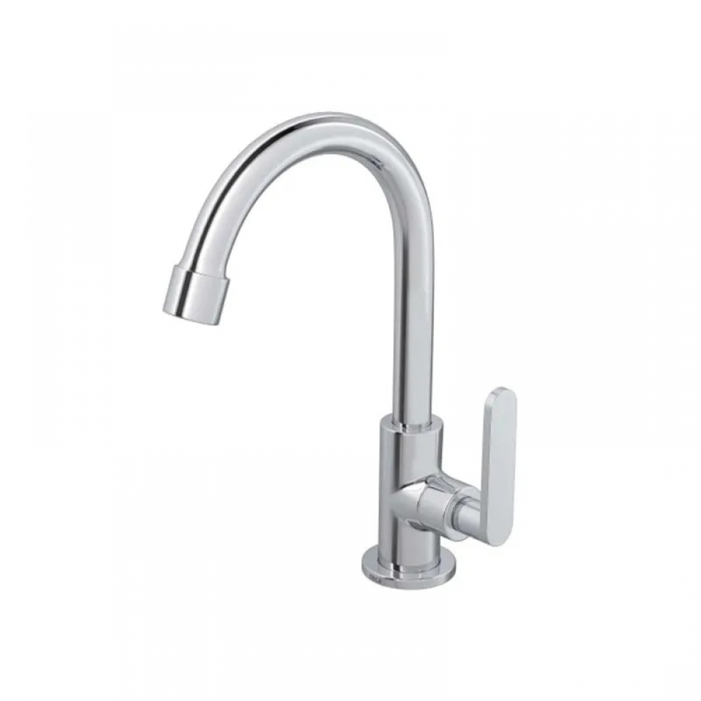 Torneira Mesa Bica Baixa para Lavatório Flex Plus - Cromado - Deca#SIM#