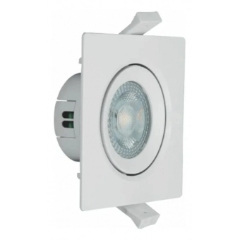 Led Spot Embutir Quadrado 4w 3000k Bivolt Branco – Pop - G-Light