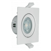 Led Spot Embutir Quadrado 4w 3000k Bivolt Branco – Pop - G-Light