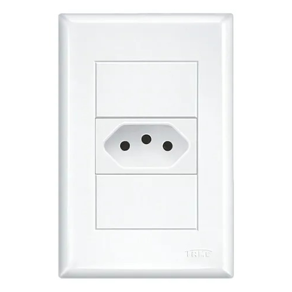 Evidence Tomada 2P+T 10A Padrão Brasil - Fame#SIMONLEX#