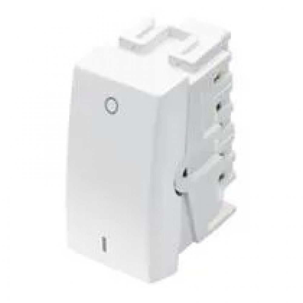 Fame Modulo Interruptor Bipolar 20A Modulare /Evidence /Blanc+#SIMONLEX#