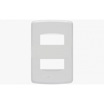 Duale Placa 4X2 2 Módulos Separados Sem Suporte - Soprano#SIMONLEX#