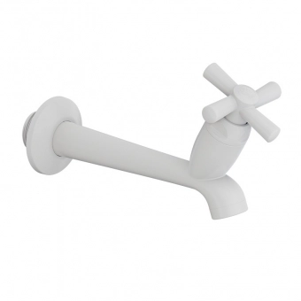 Torneira Pia 15cm Cross Branca 1/2-3/4 - Tigre#SIMONLEX#