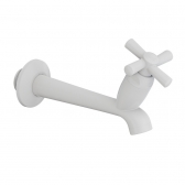 Torneira Pia 15cm Cross Branca 1/2-3/4 - Tigre#SIMONLEX#