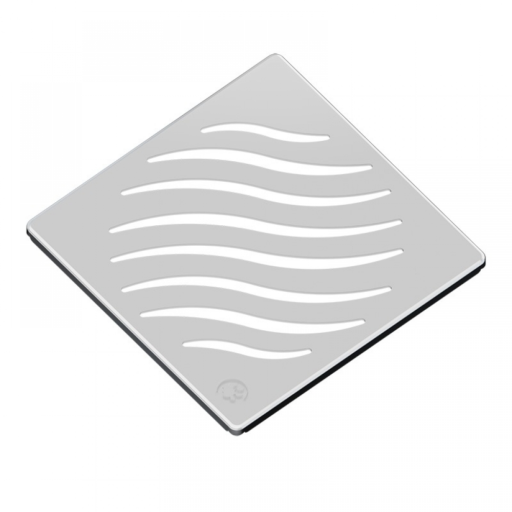 Grelha Quadrada Inox 100mm - Tigre#SIMONLEX#