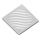 Grelha Quadrada Inox 100mm - Tigre#SIMONLEX#