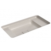 Cuba De Embutir Retangular Com Mesa 60cm Slim - Barbante - Deca#SIM#