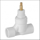 Registro de Pressão Pvc Acionamento 1/2 volta 25mm - Base Docol#SIMONLEX#