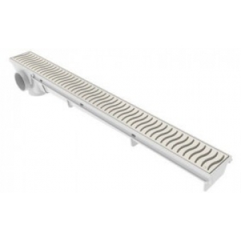 Ralo Linear 50cm Grelha Areia - Tigre#SIMONLEX#