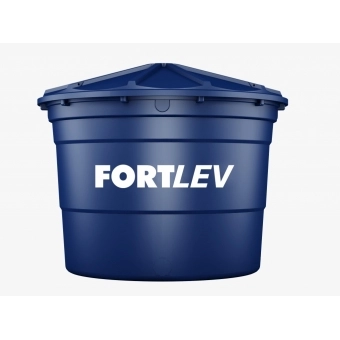 Caixa D´Agua de Polietileno 5.000L C/ Tampa -  Fortlev#SIMONLEX#