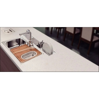 Canal Organizador Aco Inox 90cm - Tramontina#SIM#