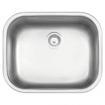 Cuba de embutir/sobrepor  Aria Maxi aço inox acetinado 50x40 Tramontina#SIMONLEX#