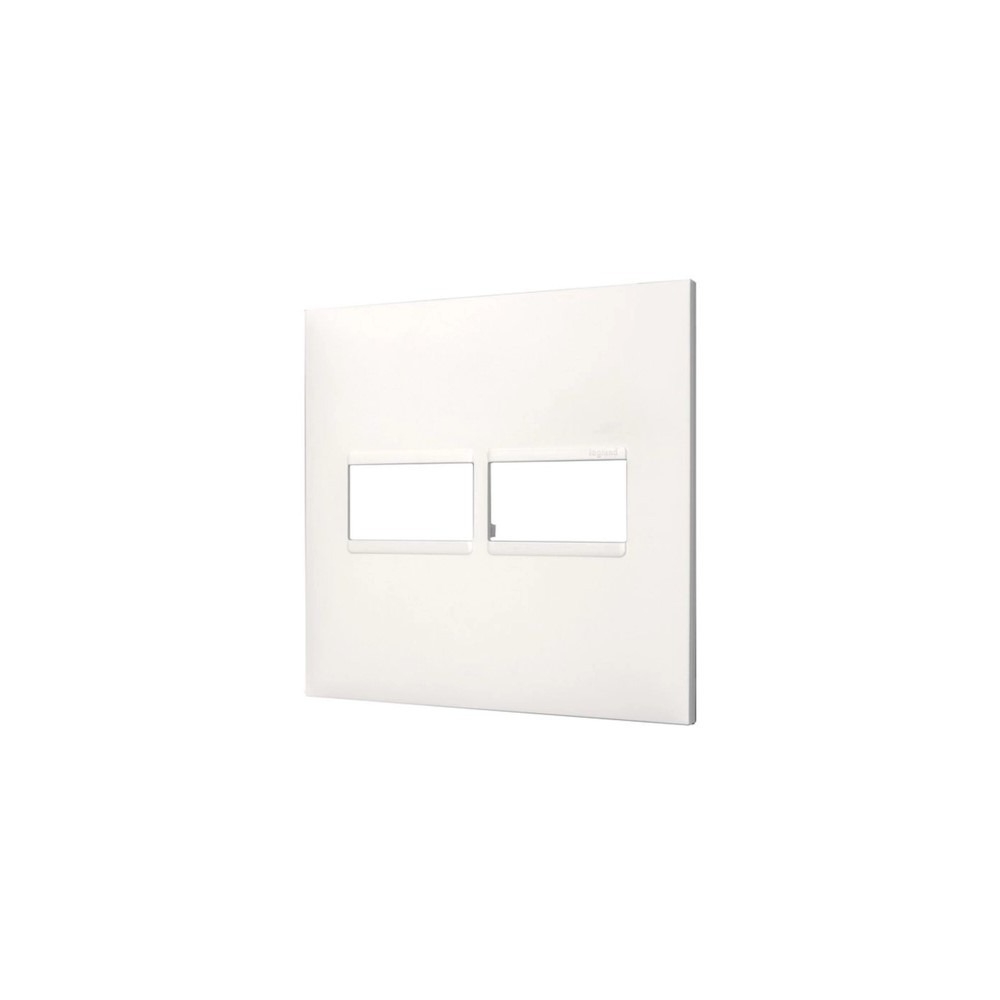 Placa 4X4 1+1 Postos Separados Pial plus - Branco#SIMONLEX#
