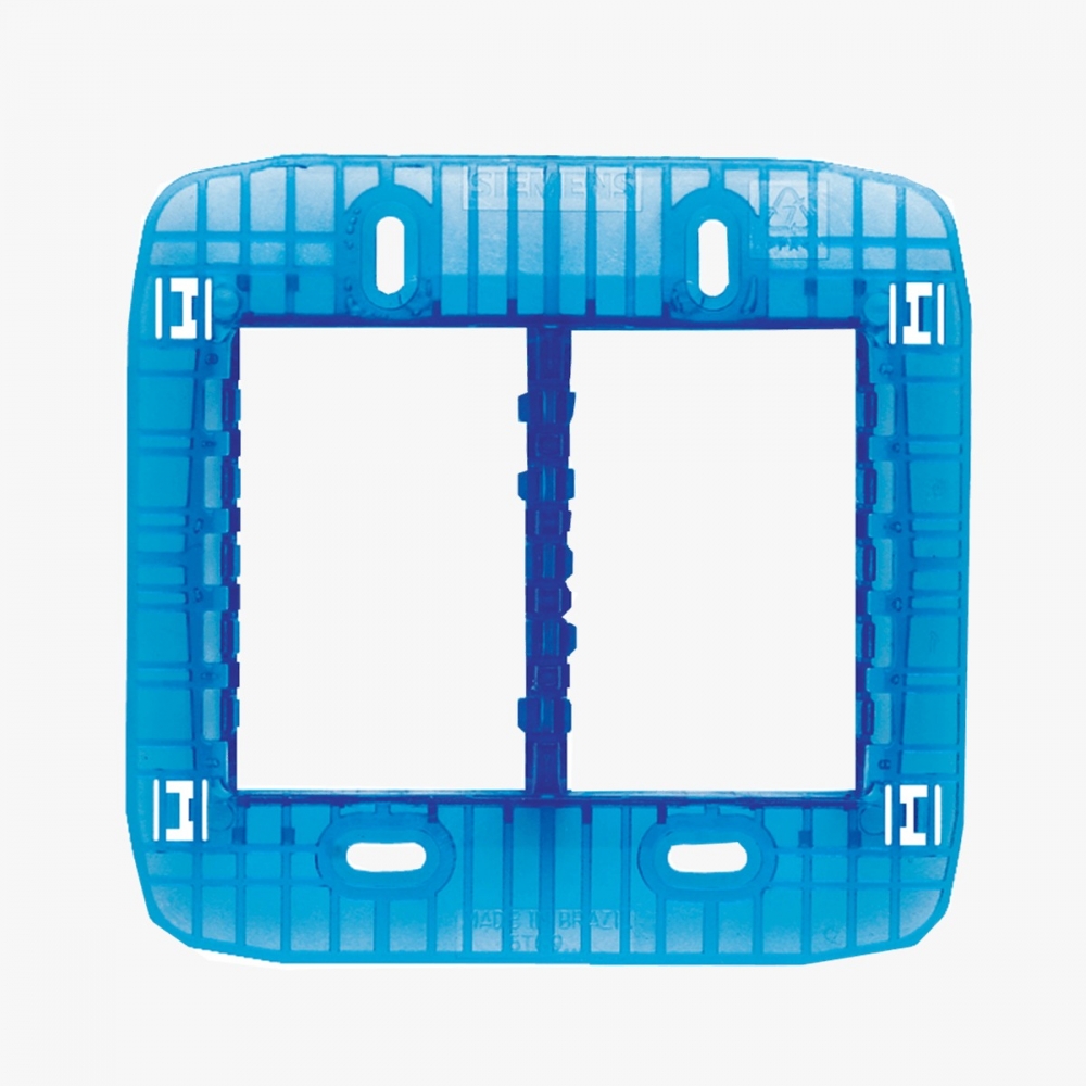 Suporte 4X4 6 Modulo Azul Delta - Soprano#SIMONLEX#