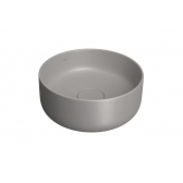 Cuba Redonda De Apoio 30cm Slim - Cinza Antracite - Deca#SIM#