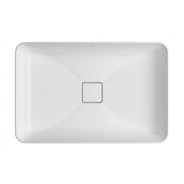 Cuba Slim De Sobrepor Retangular 60cm Branco - Deca#SIM#