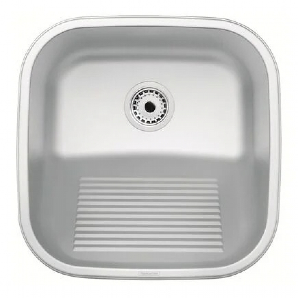 Tanque Tramontina Encaixe Inox 40X40X22 Hera Acetinado#SIM#