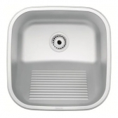 Tanque Tramontina Encaixe Inox 40X40X22 Hera Acetinado#SIM#